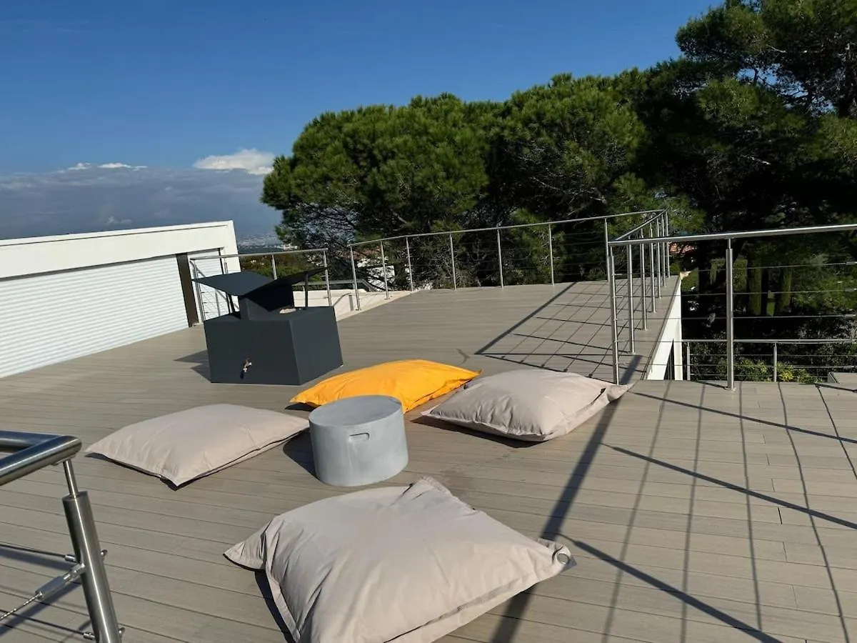 Cannes Villa Sea View 5 Bedrooms - Villa Kanupi Vallauris