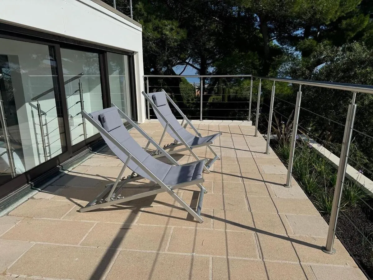 Cannes Villa Sea View 5 Bedrooms - Villa Kanupi Vallauris